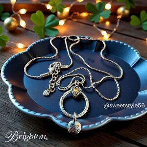 BRIGHTON "Add A Charm" or Lanyard ID Necklace EVERYDAY CHIC!